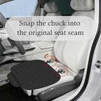 Car Seat Covers Front Seats,Non-Slip & Breathable Car Front Seat Cover with Lattice Design,Universal Bottom Seats Covers for Cars with Storage Pockets Cars Interior Accessories (Front Seat Cover)