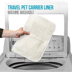 Sherpa Delta Airlines Travel Pet Carrier, Airline Approved & Guaranteed On Board - Black, Medium