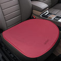 KEYOOG 2PCS Car Seat Covers Cushion, for Car Seat Office Chair, Prevent Seat Dirt, Thin and Breathable, Do Not Affect Seat Ventilation Functions, with Non Slip Bottom, 20.5"x19.3" Red