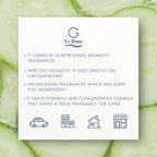 G's Breeze Cucumber Melon Air Freshener - Refreshing, Sweet & Juicy Aroma, 48 Hour Long-Lasting Scent, Odor Eliminating Fragrance for Home, Car & Office - Pet-Friendly & Oil Burner Compatible