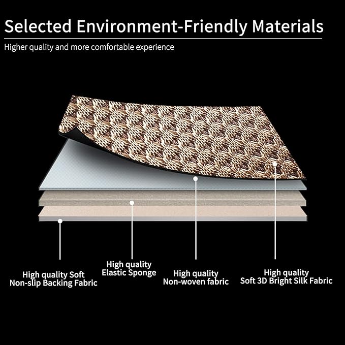 Auto Newer Breathable Universal Four Seasons Car Seat Covers, Luxury Include Front Car Seat Protector and RearCar Seat Cushion,Compatible with 95% Vehicles， Fit for Cars Truck SUV (Beige,3PCS)