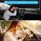 Car Windshield Sun Shade for 2018-2024 2025 2026 Honda Accord Front Window Sun Visor Reflector 210T Blocks UV Rays Foldable Sunshade Car Interior Protection Accessories