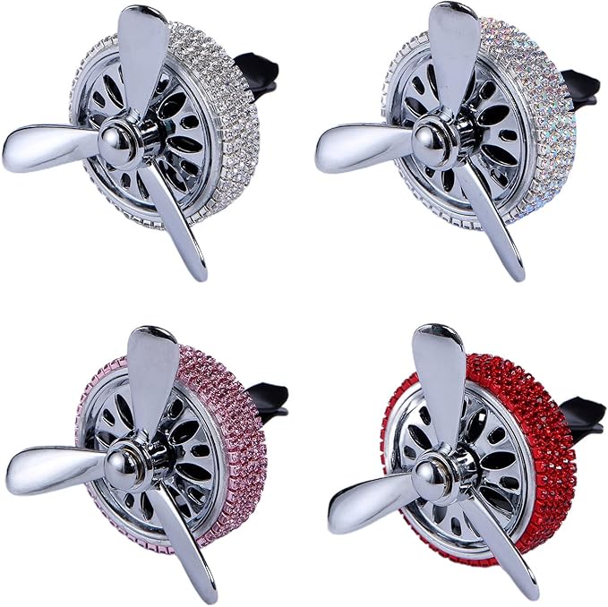 Shining Car Air Outlet Freshener For Creative Vent Diffuser With Rotating Propeller Decor Clips Air Freshener Gi Air Freshener Clips For Vent