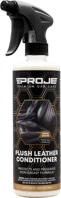 PROJE' Premium Car Care Leather Conditioner - Protects, Conditions, and Restores Leather - Automotive Leather Interior Quick Detailer - Long Lasting Formula - 16 oz