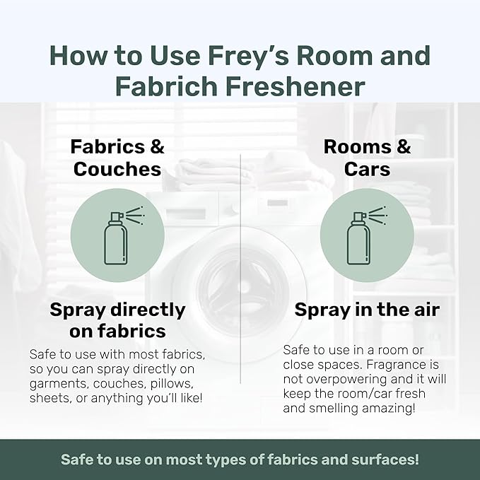 Frey Room Refresher | Cedar Grove | Crisp & Earthy - 8 oz | Pack of 2 | Eco-Friendly & Safe for All Spaces