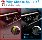 Mlulixis 2 Pack Car Vent Air Freshener Clip Aesthetic Car Accessories Spider Car Vent Air Freshener Black Bling Car Vent Accessories