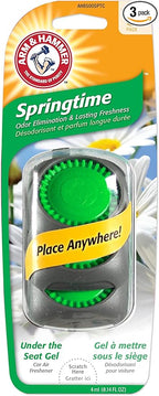 Arm & Hammer AH8500SPT Under The Seat Air Freshener, Springtime, 3 Pack