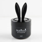 Diax RABBICO Poppy Rabbit Car/Home Air Freshener Japan 2 Packs White Musk Scent - Black