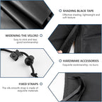 5PCS Car Privacy Curtains, Auto Window Shades Kit with 2 Front&Rear Side Window Shades, 98% Light Blocking Divider Curtain, Privacy Window Cover, Baby Shade for Sleeping, Car Camping Essentials