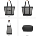 Insulated Cooler Bag Reusable Grocery Tote Bags Transport Large Lunch Box for Women