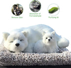 Ergocar Car Air Purifying Bags Cute Animals Odor Eliminator Bamboo Charcoal for Car Decoration & Eliminating Odors (Samoyed-A)