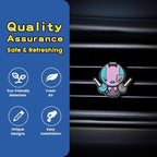 Air Vent Decoration - Cute Super Hero Decorative Vent Clip for Cars, Bedroom or Office [Nebula]