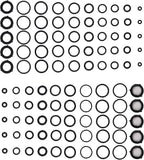 PWACCS High Pressure Washer O Ring Kit, Replacement Rubber Ring for Power Washer, General for Pump, Coupler, Adapter, Hose, Gun and Nozzle, 100 Pieces