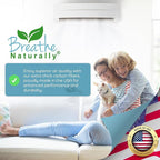 Breathe Naturally Universal Cut To Fit Carbon Activated Air Filter - Replacement Charcoal Filters - Pre Filter Carbon Sheet for Air Purifier, Vent Filters & More - Made in USA (Pack of 1, 10x48)