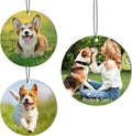 Custom Air Freshener with Picture - Photo Air Freshener for Car,Double-Sided Customized Photo Text, Personalized Gift for Boyfriend Men Car (Round)