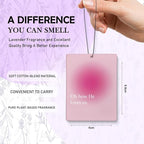 Pink Flower Christian Car Air Freshener 3Pcs,Floral Bible Verse Cars Scents Air Freshener for Women Girls Gifts, Flower Religious Car Accessories Interior Mirror Decor Hanging