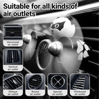 Car Air Freshener Pilot Twin Rotating Propeller, Cute Auto Fan Diffuser Air Outlet Car Vent Clip Fresheners, in-vehicle Fun Rotating Accessories Automotive Air Fresheners Decoration
