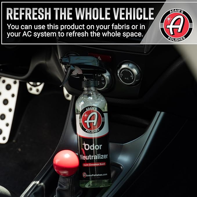 Adam's Polishes odor Neutralizer (Pineapple Orchid, 16 fl. oz) - Car Air Freshener Spray That Eliminates Harmful Odors from Car Interior Accessories, Leather, Carpet, Upholstery & Pet Odors