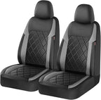 Coverado Car Seat Covers, Front Seat Covers, 2 Front Automotive Seat Cover, Mesh Breathable Seat Protectors, Universal Fit for Most Cars