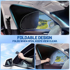Car Window Shades Intended for Nissan Altima 2013-2018, Privacy Window Covers 8PCS for Side, Rear & Windshield, Car Shield Sunshade for Privacy Protection, Heat Blocking, Camping and Parking