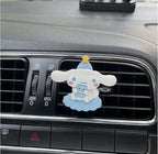 4 Pcs Cute Cartoon Car Air Vent Clip Decorations – Kawaii Car Air Fresheners, Interior Accessories for Women and Men – Cool Car Dashboard Decor, Personalized Gift