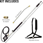Simpson Cleaning 80470 Telescoping Extension Wand for Gas and Electric Pressure Washers up to 4000 PSI