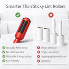Pet Hair Remover Roller- Pet Hair Removal Tool with Strong Grip for Effortless Cleaning- Pet Hair Roller Lifts Fur from Clothes, Furniture & Car- Keep Your Home Fur-Free with Easy Cat Hair Lint Roller