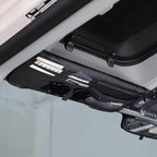Car Sun Visor Organizer Compatible with Ineos Grenadier 2020-2025 Sunglass Holder and Storage Pocket, Card Cash Pouch with Multi-Pocket Net Zipper, Case Bag for License Pen Key