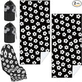2 Pack Car Seat Towel Covers with Storage Bag 63 x 32 Inch Athletic Running Towel Seat Sweat Washable Non Slip Cover Gift for Car Outdoor Sport Activities (Florid Declamation)