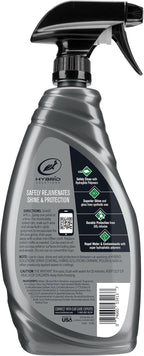 Turtle Wax Hybrid Solutions Ceramic 3-in-1 Car Detailer, Waterless Car Wash, Long-lasting HydrophobicWax Protection and High Gloss Shine, Safe For All Exterior Surfaces, 32 oz (Pack of 1)