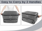 YOREPEK 2 Layer Golf Trunk Organizer, Golf Gifts for Men with Separate Ventilated Compartment for 2 Pair Shoes, Waterproof Car Trunk Locker for Balls, Tees, Clothes, Gloves, Gifts for Golfers