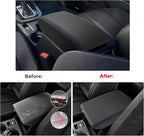 SXCY for 2025 Forester Armrest Cover for Forester 2025 Accessories [Not for 2026 Updated Center Console] 2025 Forester Center Console Cover 2025 Forester Middle Console Cover (Blue Line)