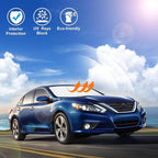 Windshield Sun Shade Custom Fit for 2013-2018 Nissan Altima Sedan Accessories Foldable Sunshade Sun Blocker Protect Car from Sun Rays & Heat Damage Keep Car Cooler