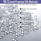 MUBYOK 7lb Premium Unscented Aroma Beads for DIY Car Freshies Eva Beads Bulk Supplies