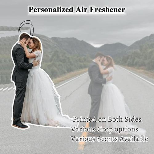 6pcs Custom Air Fresheners with Picture, Custom Air Fresheners, Personalized Double Sided Photo Air Freshener, Personalized Air Freshener for Car Wardrobe Bathroom Hanging Ornaments