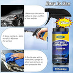 Quick Effect Coating Agent, Ceramic Coating Spray for Car Wax Polish Paint Scratch Repair Spray, Automotive Gloss & Shine Stuff Detailing Supplies, Adds Extreme Gloss, Depth, Shine & Protection-120ml