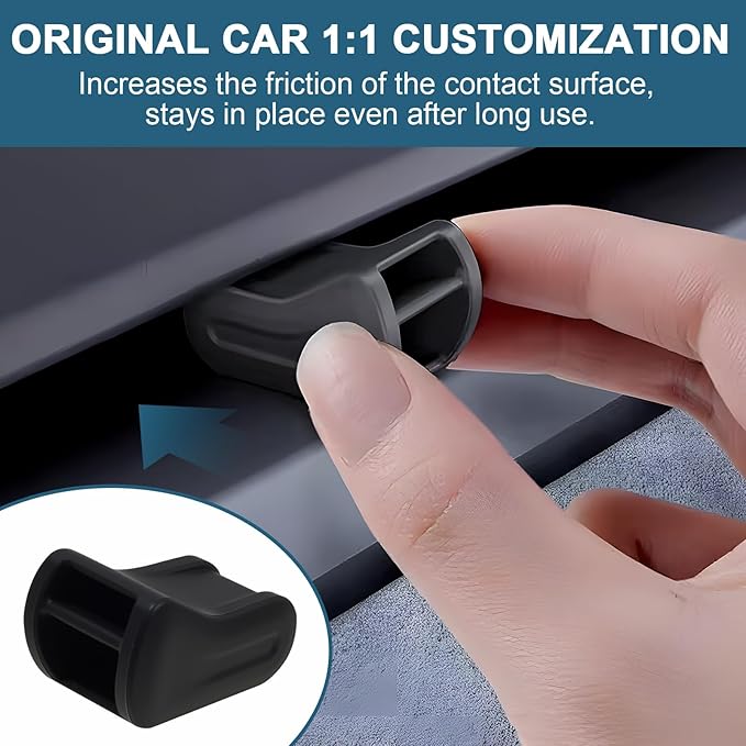 2 Pcs Air Freshener Adapter Compatible with Tesla, Vent Clip Holder for Model 3 Model Y 2017-2025, No Adhesive Installation Car Accessories with Universal Fit for Car Enthusiasts