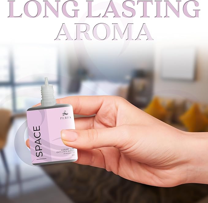 Space Car Air Fresheners (Refill) | Affordable Car Air Fresheners for Women | 50ml Diffuser Refill | 6 Months Freshener Long Lasting | Gift-Ready Women's Pefume by Perfa