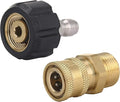 M MINGLE Pressure Washer Adapter Set, Quick Connect Gun to Wand, M22 14mm to 1/4 Inch