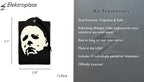 Elektroplate Officially Licensed Michael Myers Halloween Automotive Air Fresheners for Vehicles | Midnight Chiller Scent (12-Pack) | Made in the USA