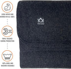 Arcturus Military Wool Blanket - Warm, Thick, Washable - Great for Outdoors, Camping, Stadium Blanket, Picnics, Travel - Car & Bushcraft Survival Kits