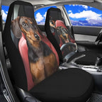 Dachshund Driver Car Seat Cover Front Seats Only,Lightweight Driver Seat Cover All Season Bucket Seat Covers for Cars Trucks and SUVs