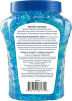 Clorox Fraganzia Crystal Beads Air Freshener, Long Lasting Room Deodorizer and Odor Eliminator Gel Beads to Freshen Home, Car, or Office, Fresh Ocean Breeze Scent, 12 Fl Oz - 2 Pack