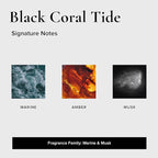 Geotanical Car Air Fresheners, Variety Pack of 6 (3 Black Coral Tide, 3 Tobacco Teak)