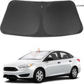 Windshield Sun Shade Custom Fit for 2012-2018 Ford Focus Hatchback Accessories Foldable Sunshade Sun Blocker Protect Car from Sun Rays & Heat Damage Keep Car Cooler