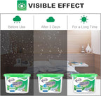 NATRUTH Moisture Absorber boxes, Unscented 500ml(6 PACKS)*10.5OZ Closet Dehumidifier, Eradicate Odor Moisture Absorbers Bucket,Dehumidifier for Closet,Bathrooms, Kitchen & Study, Boats,RVs (Green)