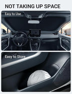 Proadsy Windshield Sun Shade for Nissan Murano 2025-2026 Foldable Front Sunshade Protector Sun Visor Blocks UV Rays Keep Car Cooler Accessories