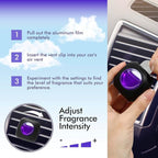 Car Air Fresheners, 6 Pack, Lavender Embrace, Car Fresheners Vent Clips, Long Lasting Air Freshener for Car, Refresher for Men Women