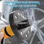 O-Ring Chassis Cleaner Flusher Kit with 360° Spinning Nozzle & Quick Coupling, Chassis Flusher, All-Round Undercarriage Cleaner, Quick and Efficient Cleaning of Wheel Arches&undercarriage
