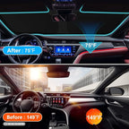 Car Sun Shade for 2018-2024 2025 2026 Toyota Camry Windshield Sun Shade, Sun Visor Windshield Screen Cover for Camry Front Window Sunshade Foldable Auto Interior Accessories UV Block
